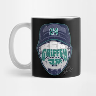 Ken Griffey Jr. Seattle Player Silhouette Number Mug